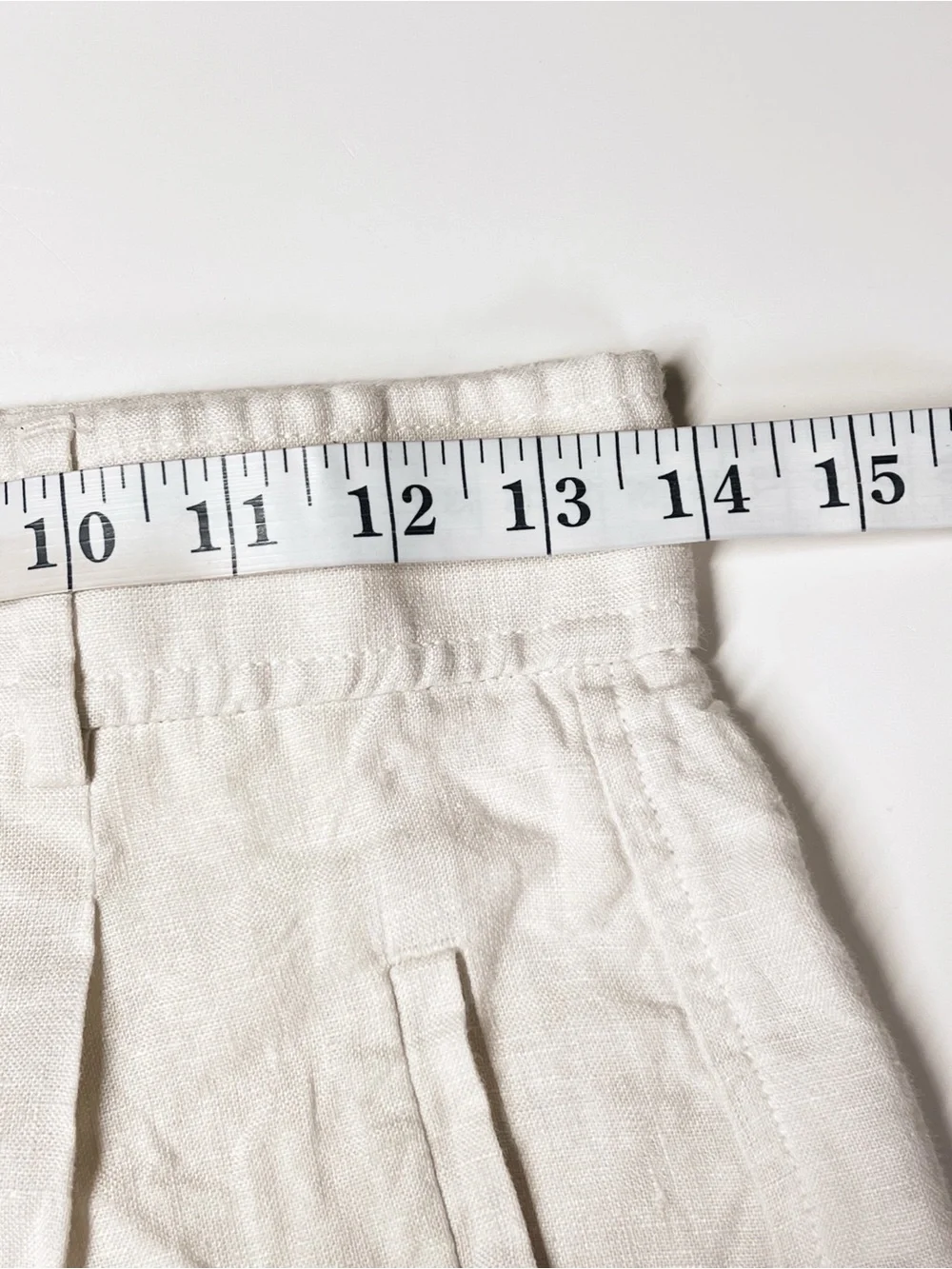 Everlane The Linen Way-High Drape Pant Bone Size 2 NWOT 100% Linen